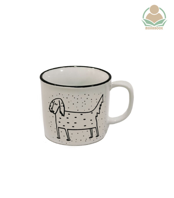 ماگ طرح سگ کد 02