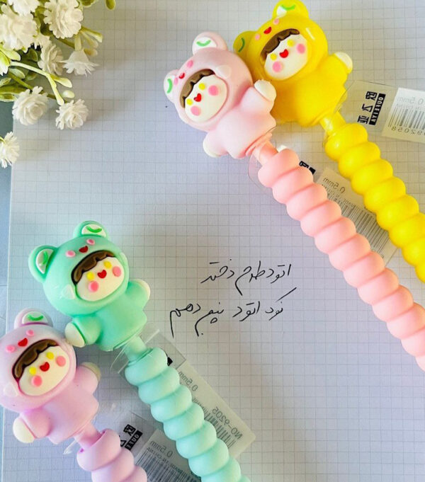 اتود سیلیکونی 0.5 طرح دختر با سری سیلیکونی