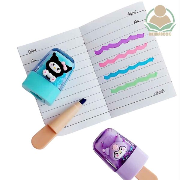 هایلایتر طرح بستنی کیمی ۴ عددی