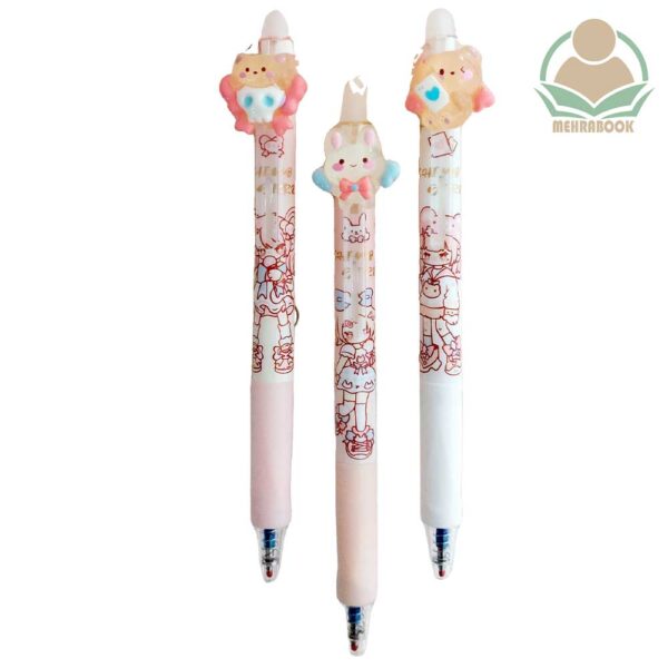 خودکار پاک کن دار مدل فشاری