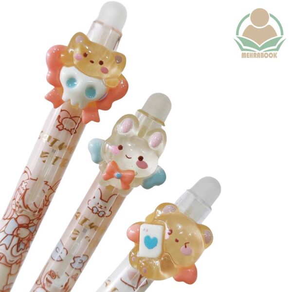 خودکار پاک کن دار مدل فشاری