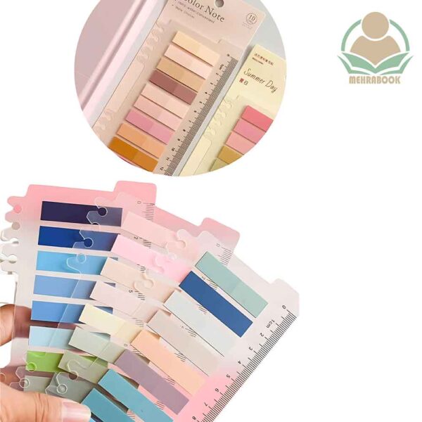 ایندکس استیک نوتی خط کش دار