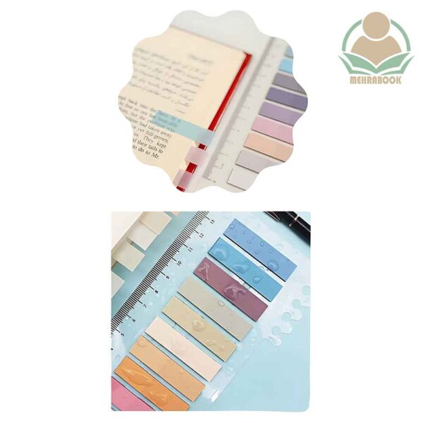 ایندکس استیک نوتی خط کش دار